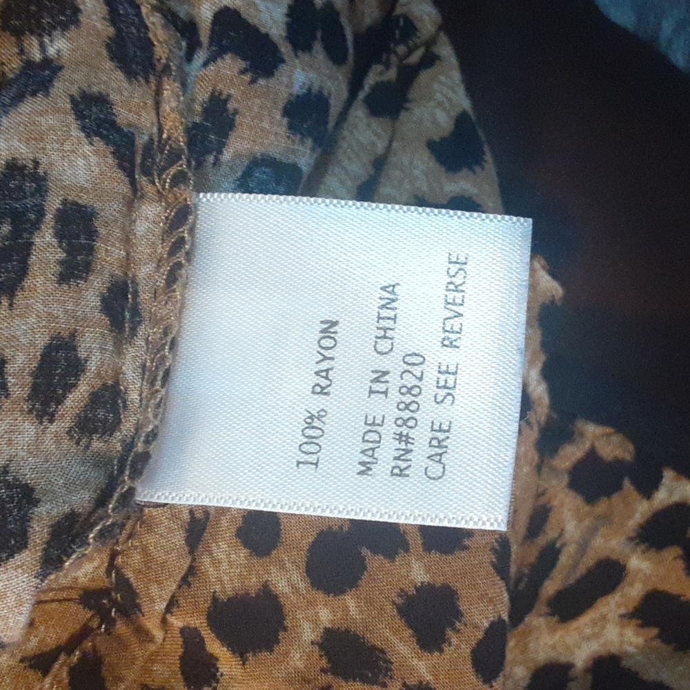 Gorgeous Animal Print Top by Ava Christine 🍭 - Picture 5 of 5